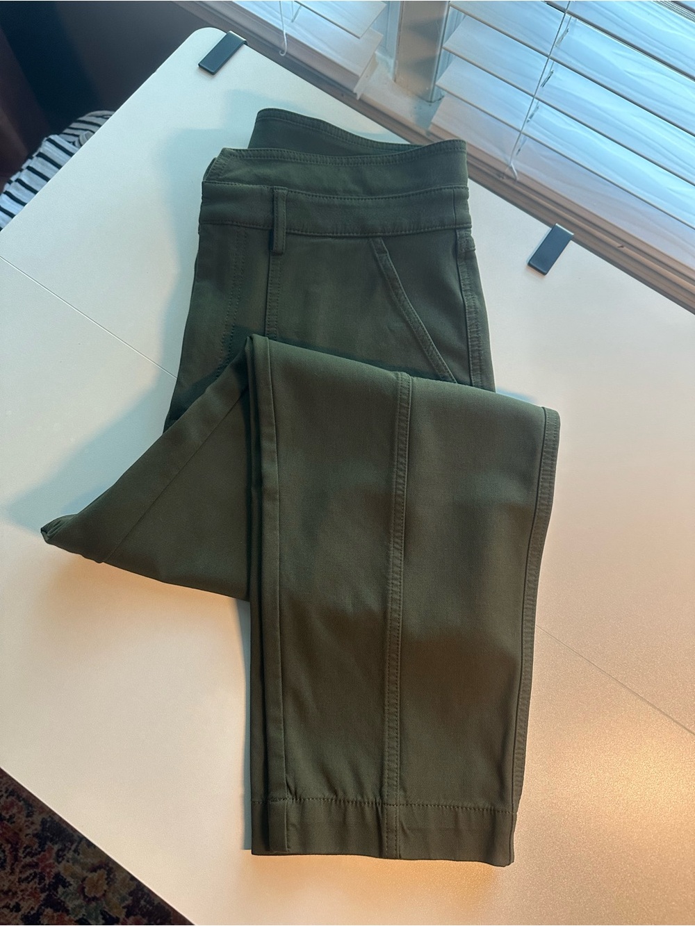 Banana Republic Dark Olive Utility Pants